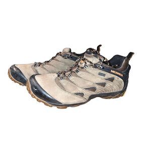 Merrell MOAB Vibram Select Dry Mens Shoes Hiking Trail Dusty Olive Size 9